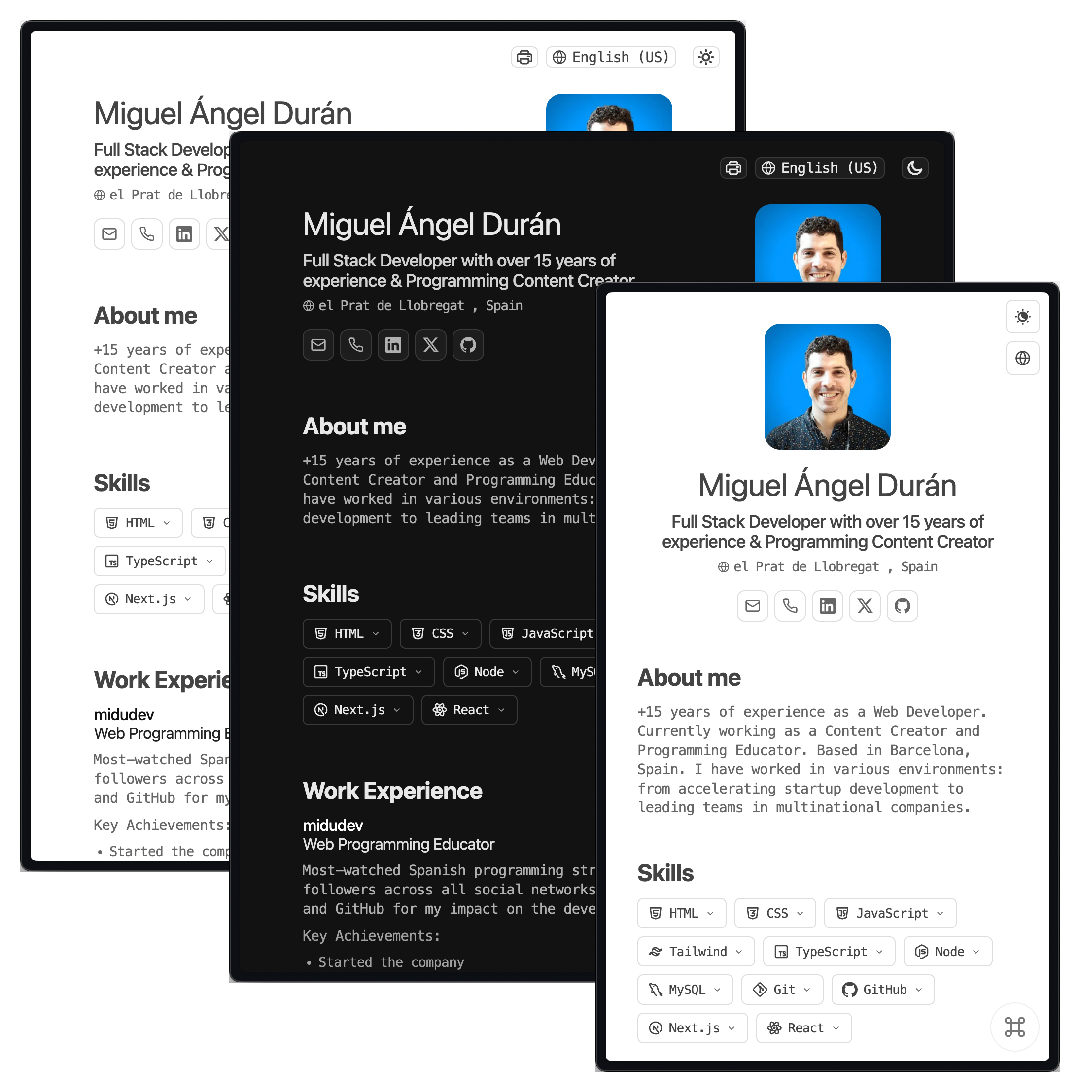 screenshot of the page