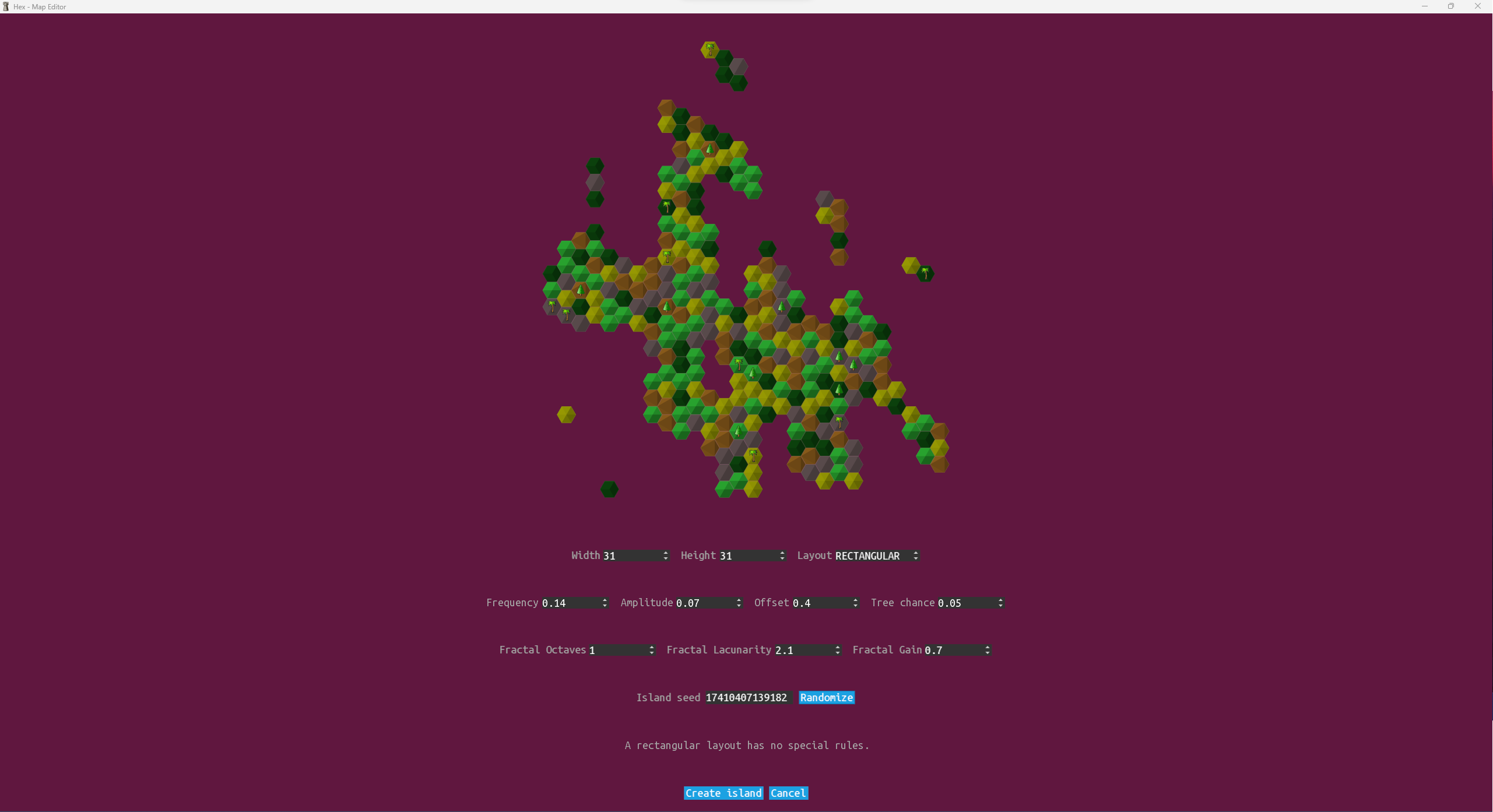 Creating a new level in map editor
