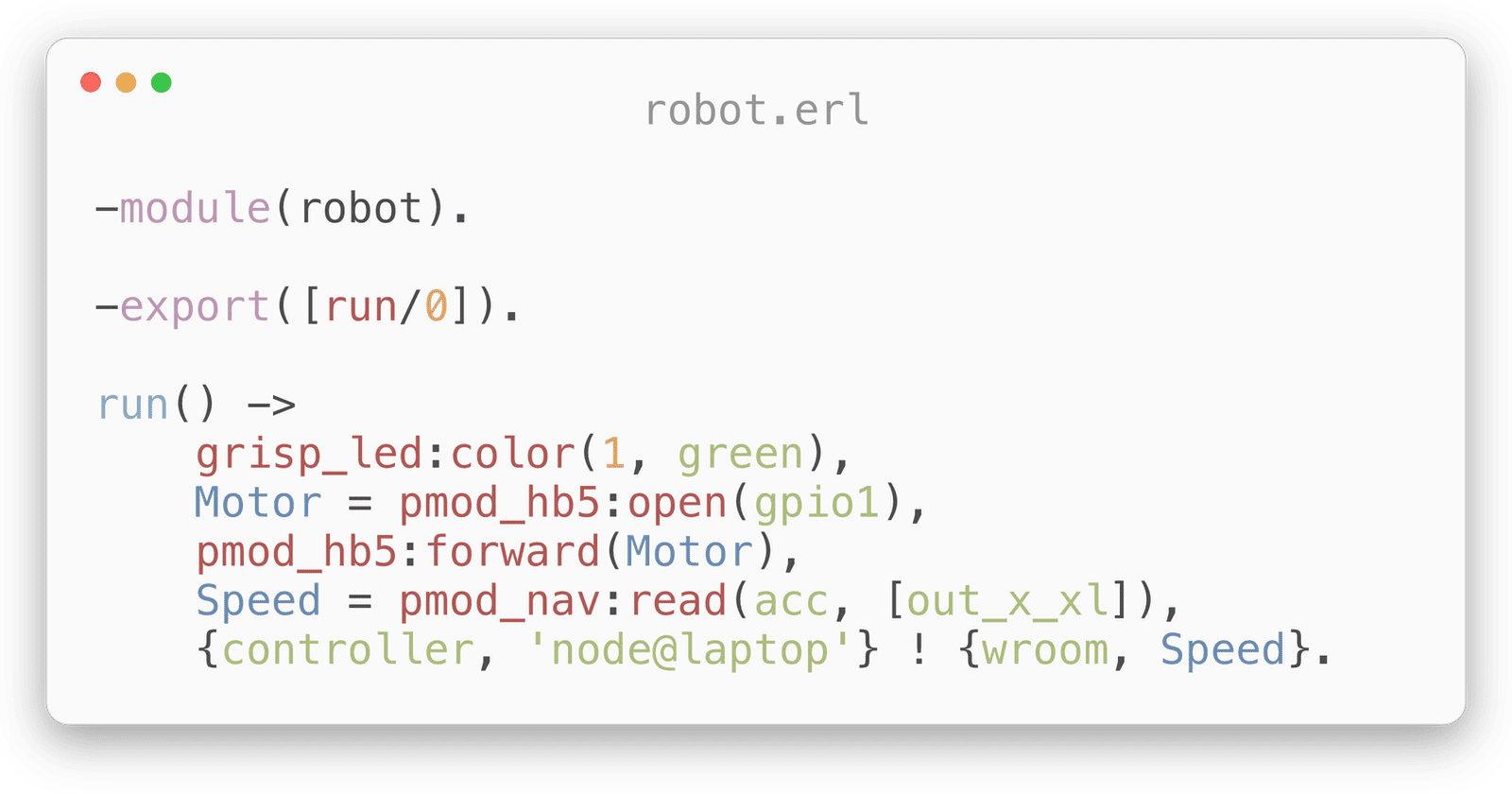 GRiSP 2 board on wood